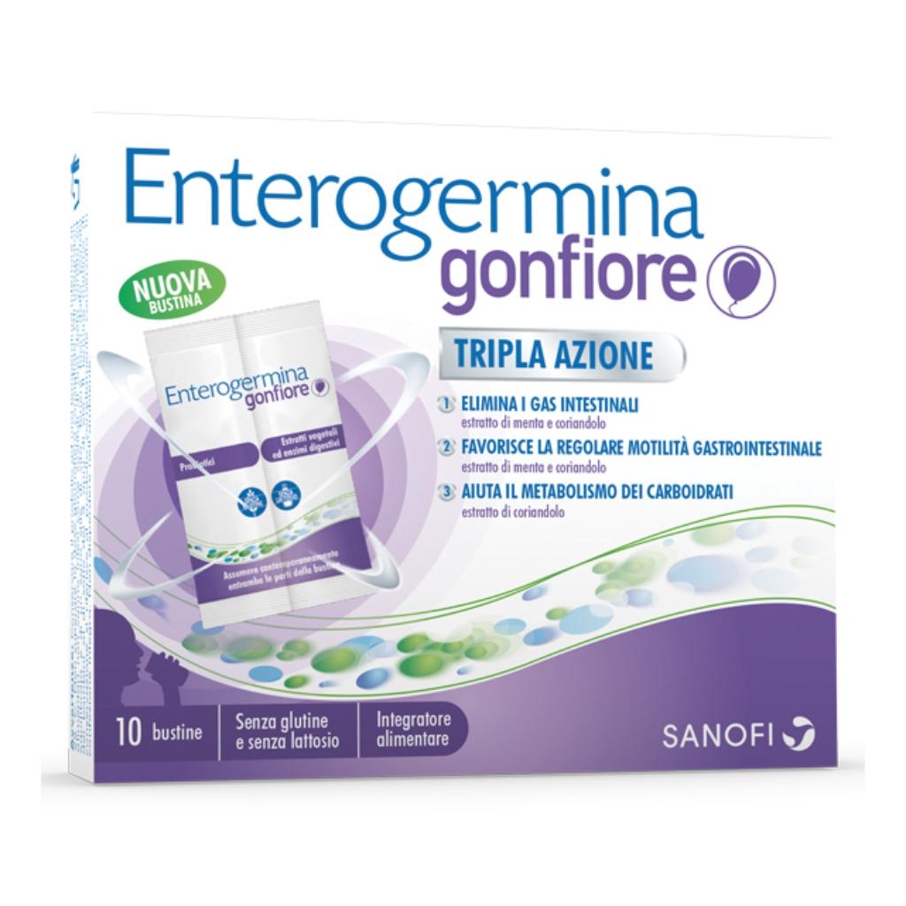 ENTEROGERMINA GONFIORE 10 BUSTINE BIPARTITE