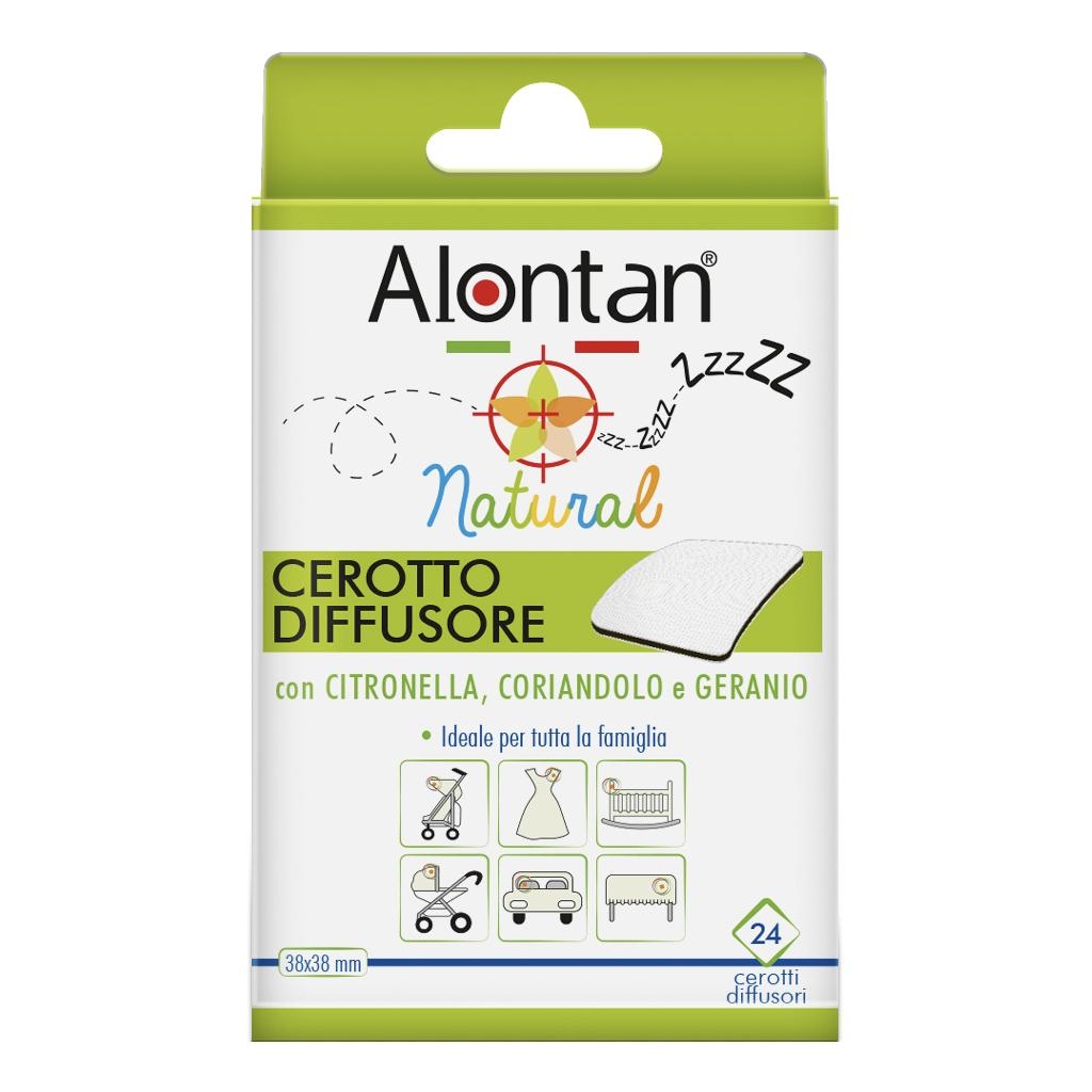 ALONTAN NATURAL CEROTTO ANTIZANZARA ADESIVO 21 PEZZI