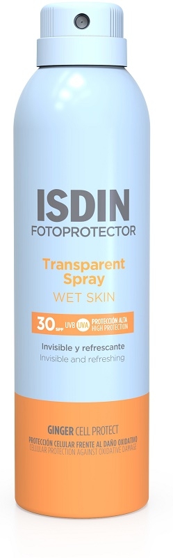 TRANSPARENT SPRAY WET SKIN SPF30 250 ML