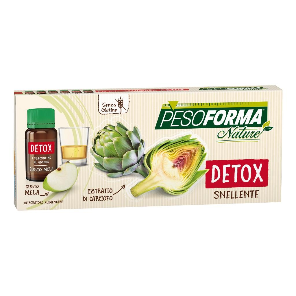 PESOFORMA NATURE DETOX SNELLENTE 6 FLACONCINI DA 10 ML