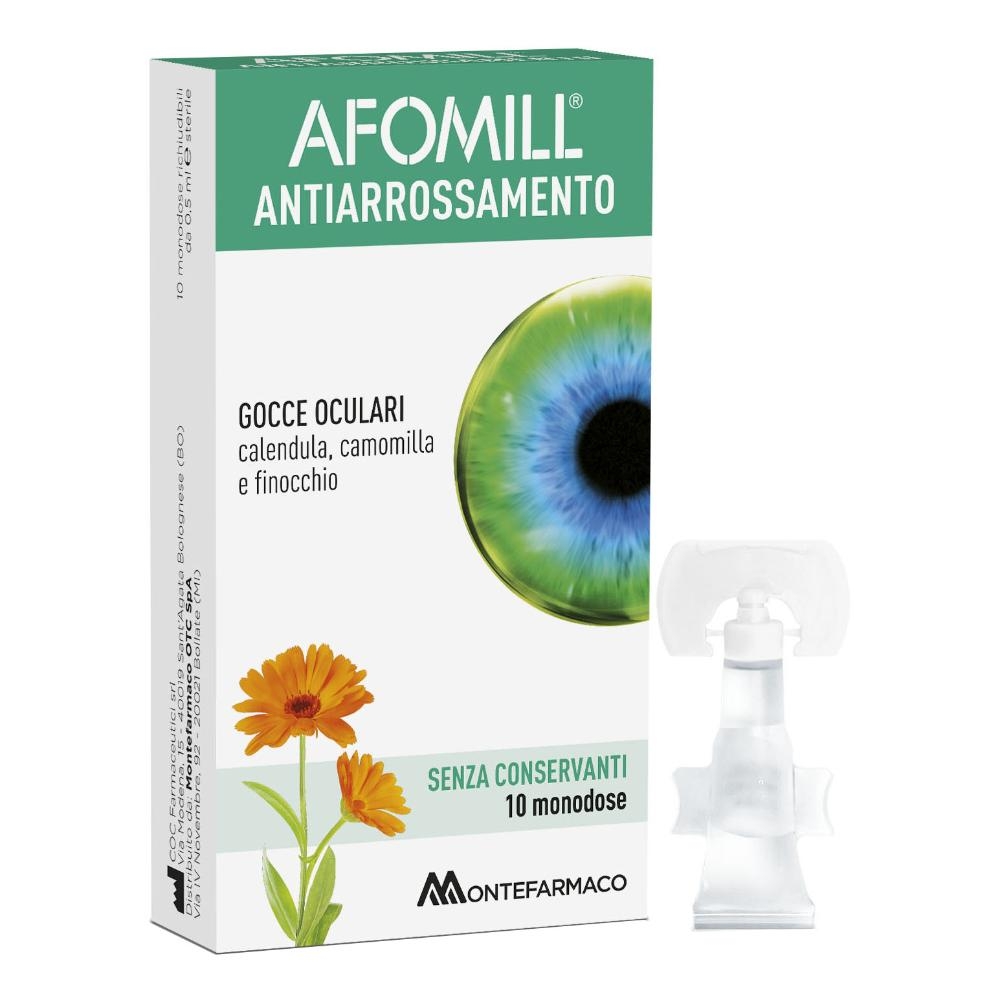 AFOMILL ANTIARROSSAMENTO SENZA CONSERVANTI 10 FIALE DA 0,5 ML