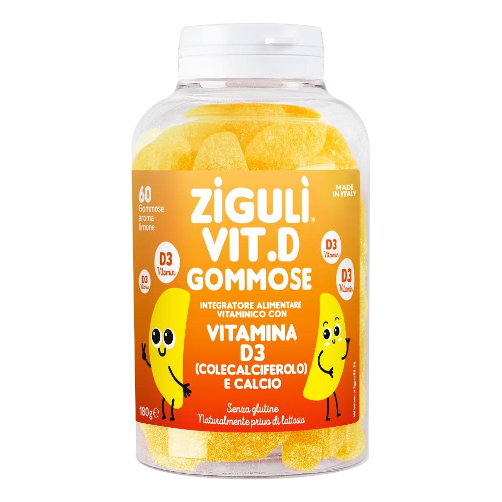 ZIGULI VIT D LIMONE 60 GOMMOSE