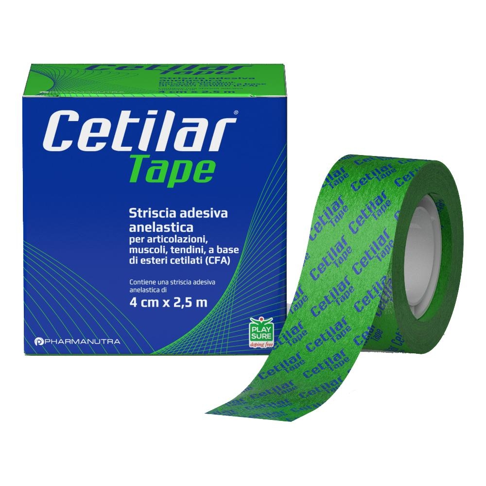STRISCIA ADESIVA ANELASTICA CETILAR TAPE CM 4 X 2,5 M