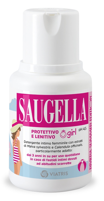 SAUGELLA GIRL PROTETTIVO E LENITIVO DETERGENTE INTIMO 100 ML