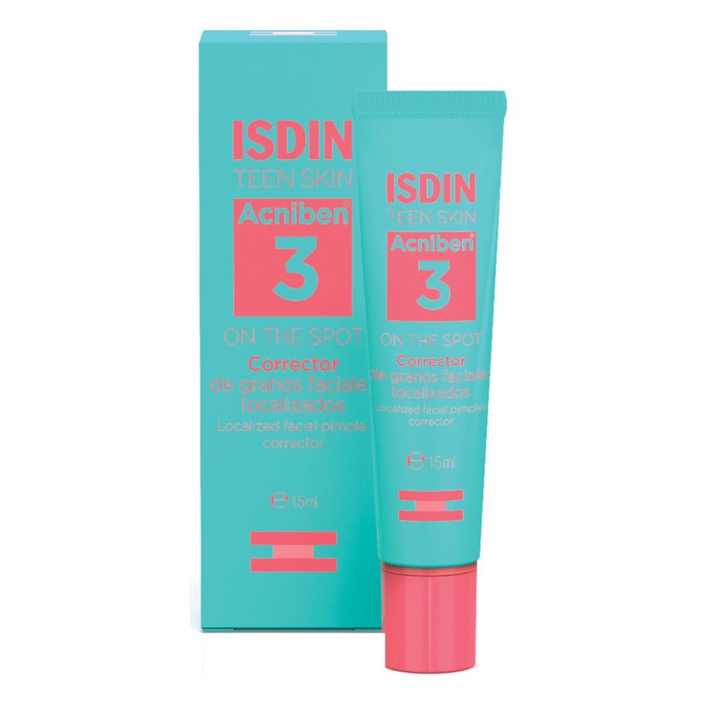 ISDIN Acniben - On The Spot Gel Correttore di Imperfezioni localizzate Viso, 15ml