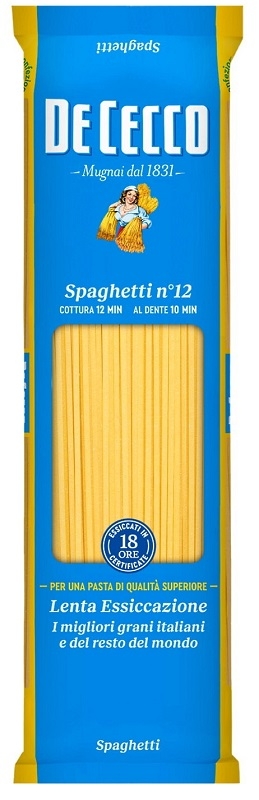 DE CECCO SPAGHETTI N12 NUOVA RICETTA 400 G