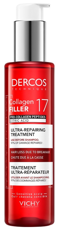 DERCOS COLLAGEN 17 FILLER TRATTAMENTO PRE SHAMPOO 150 ML