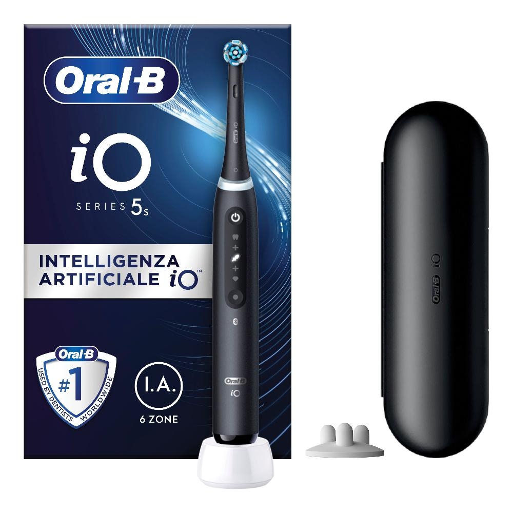 ORALB POWER SPAZZOLINO ELETTRICO IO5 S BLACK