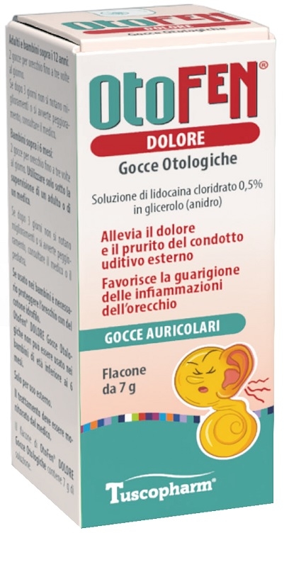 GOCCE OTOLOGICHE OTOFEN DOLORE 7 G
