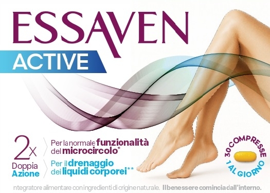 ESSAVEN ACTIVE 30 COMPRESSE RIVESTITE
