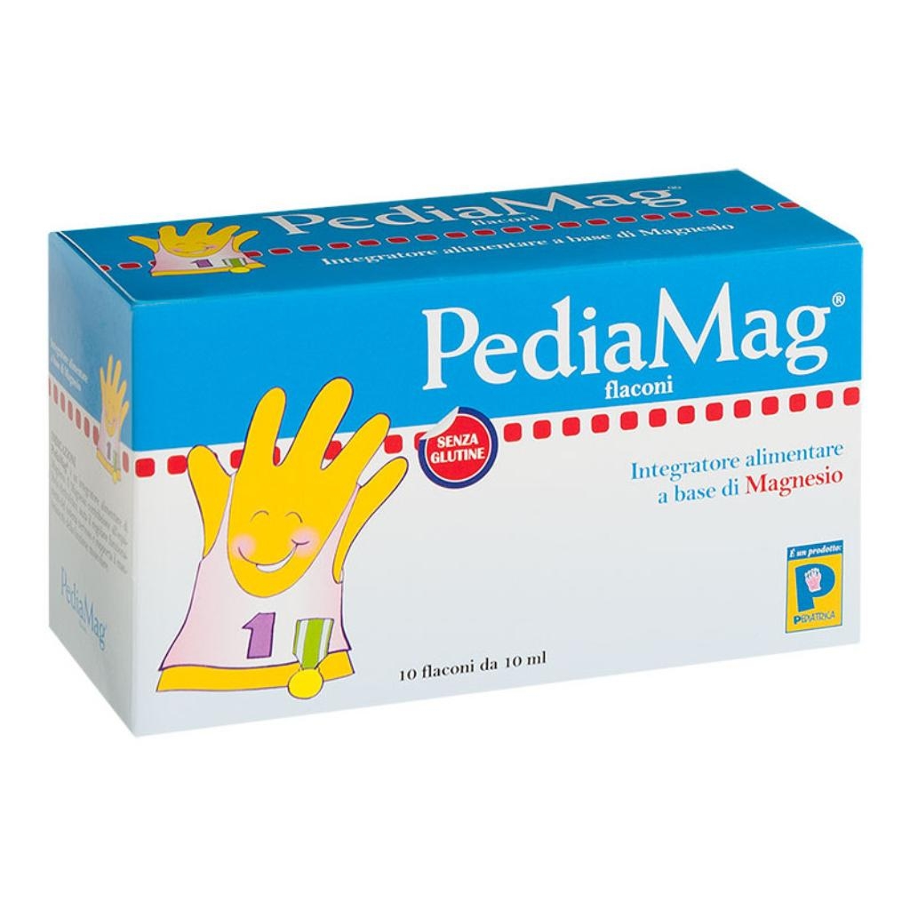 PEDIAMAG 10 FLACONCINI DA 10 ML