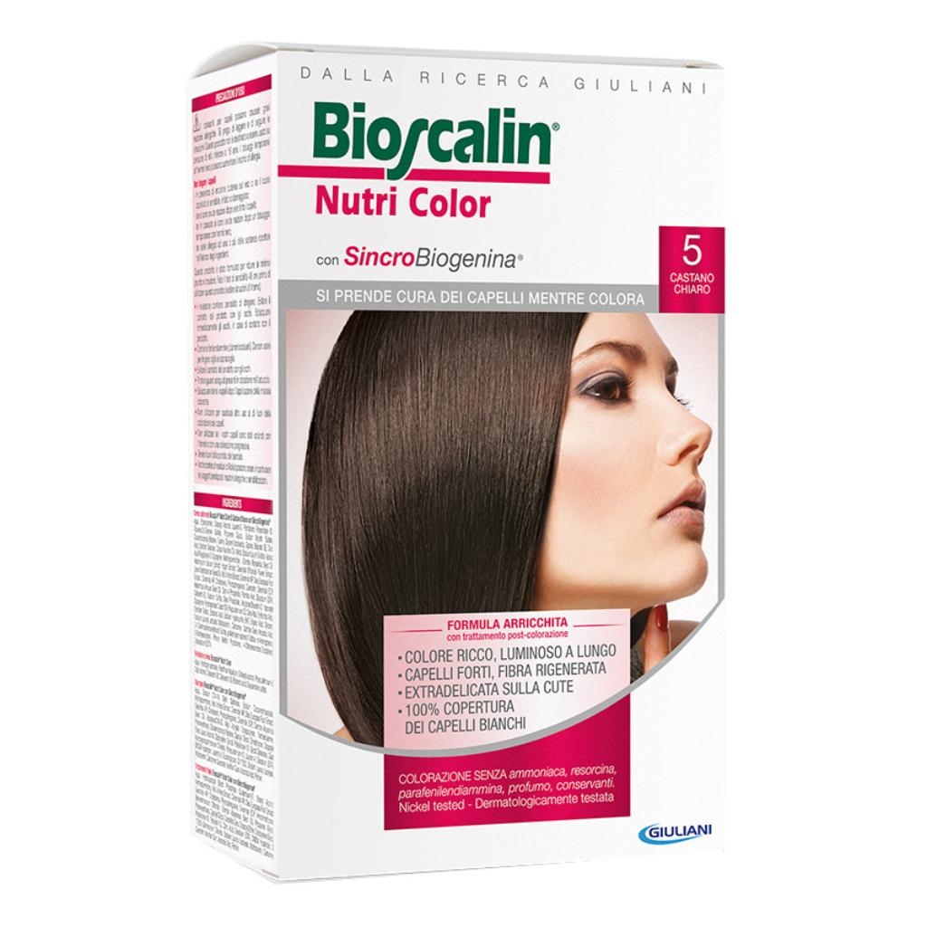 BIOSCALIN NUTRI COLOR 5,3 CASTANO CHIARO DORATO SINCROB 124 ML