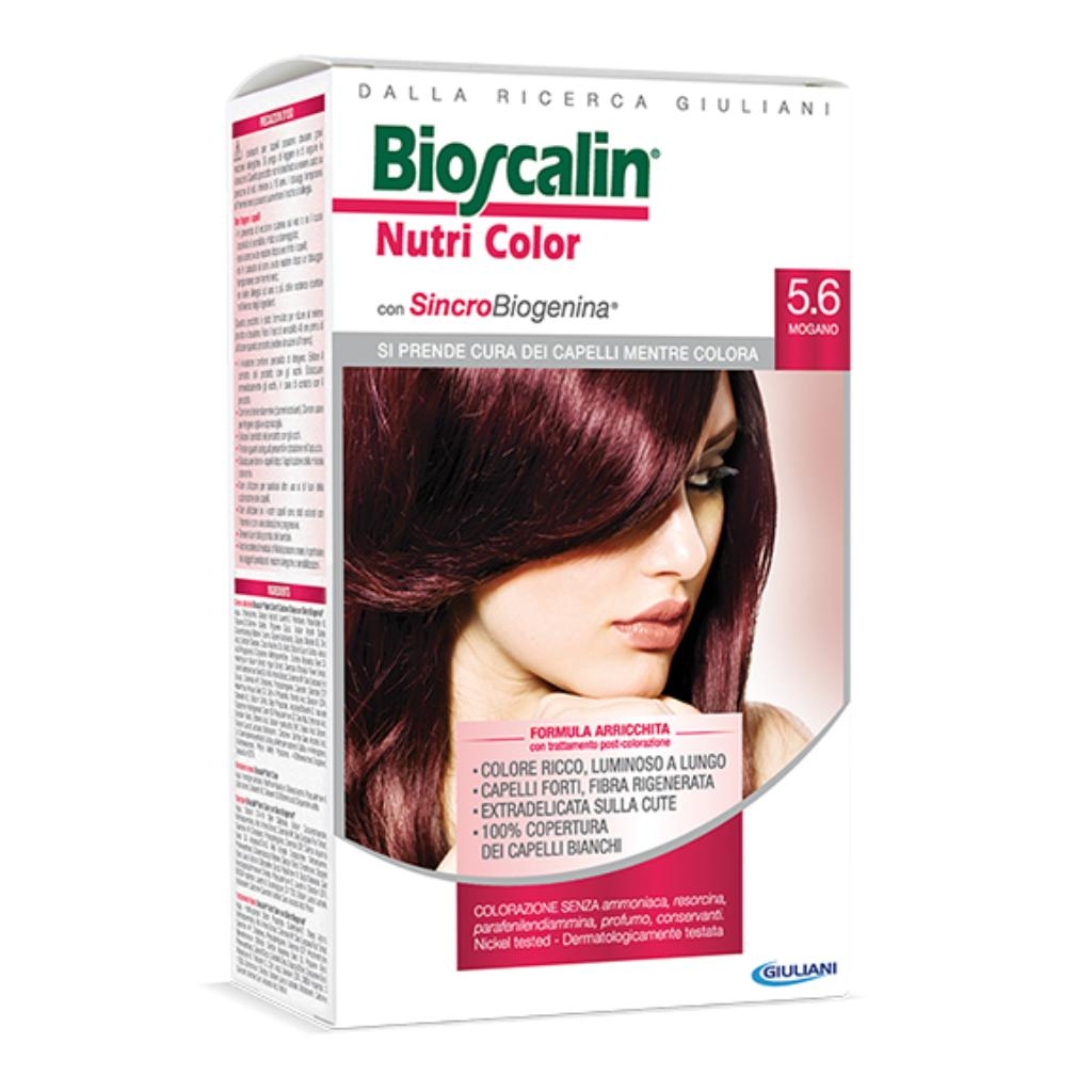 BIOSCALIN NUTRI COLOR 5,6 MOGANO SINCROB 124 ML