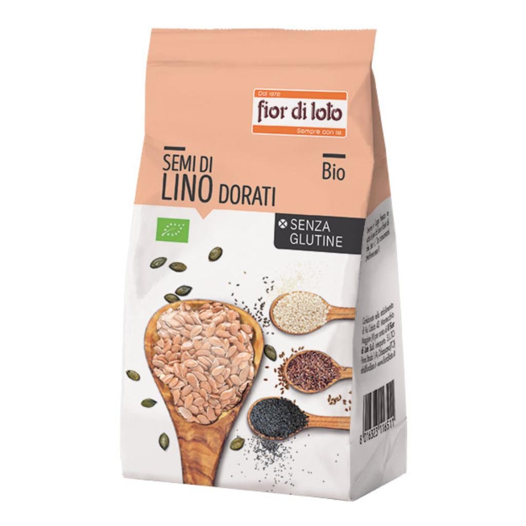 SEMI LINO DORATI SENZA GLUTINE BIO 400 G