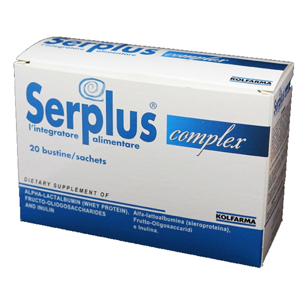 SERPLUS COMPLEX 20 BUSTINE DA 3 G CON STEVIA