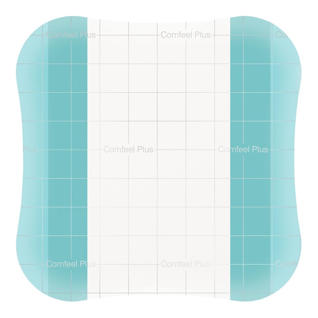 MEDICAZIONE SPECIALE ATTIVA TRASPARENTE CON IDROCOLLOIDE COMFEEL PLUS 10X10 CM 10 PEZZI