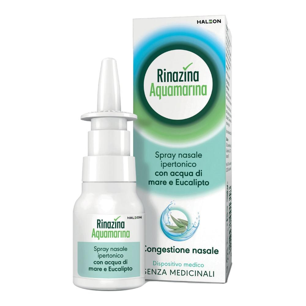 RINAZINA AQUAMARINA SPRAY NASALE IPERTONICO CON EUCALIPTO 20 ML