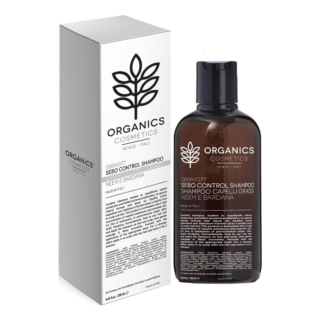 ORGANICS PHARM SEBO CONTROL SHAMPOO NEEM OIL AND ALPAFLOR 250 ML