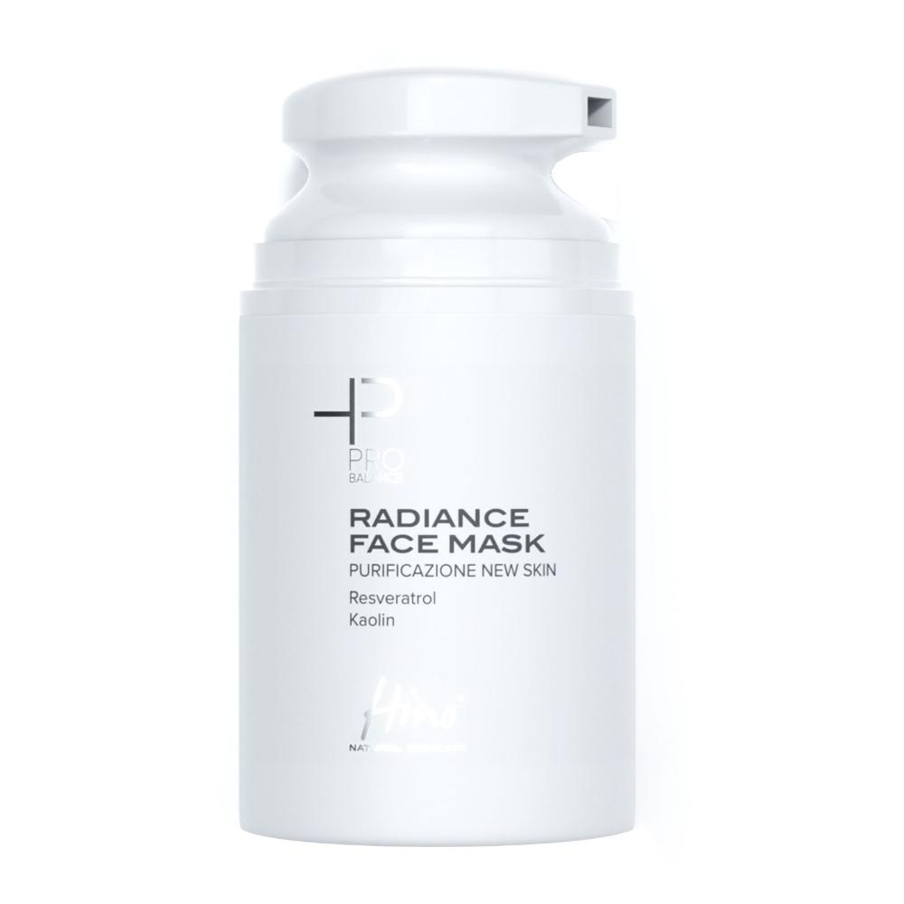 HINO NATURAL SKINCARE PRO BALANCE RADIANCE FACE MASK MASCHERA VISO 50 ML