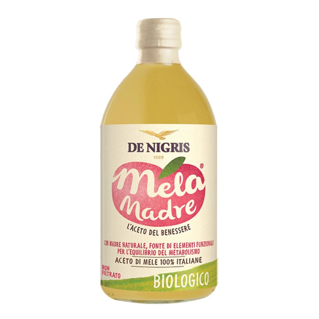 MELA MADRE ACETO MELE BIOLOGICO NON FILTRATO E NON PASTORIZZATO 500 ML