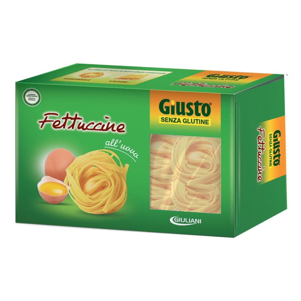 GIUSTO SENZA GLUTINE FETTUCCINE ALL'UOVO PREZZO PROMO 250 G