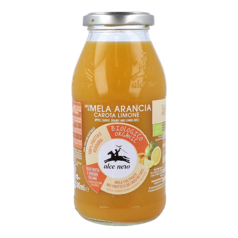 SUCCO 100% MELA ARANCIA CAROTA LIMONE BIO 500 ML