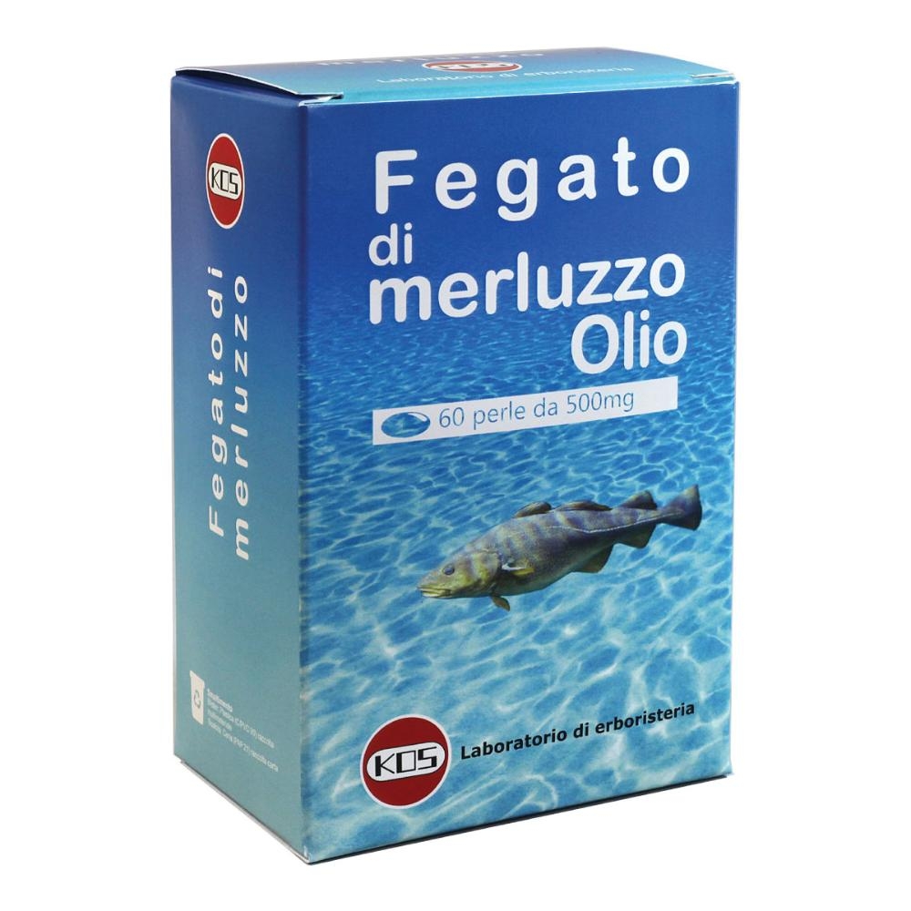 FEGATO MERLUZZO 60 PERLE 500 MG
