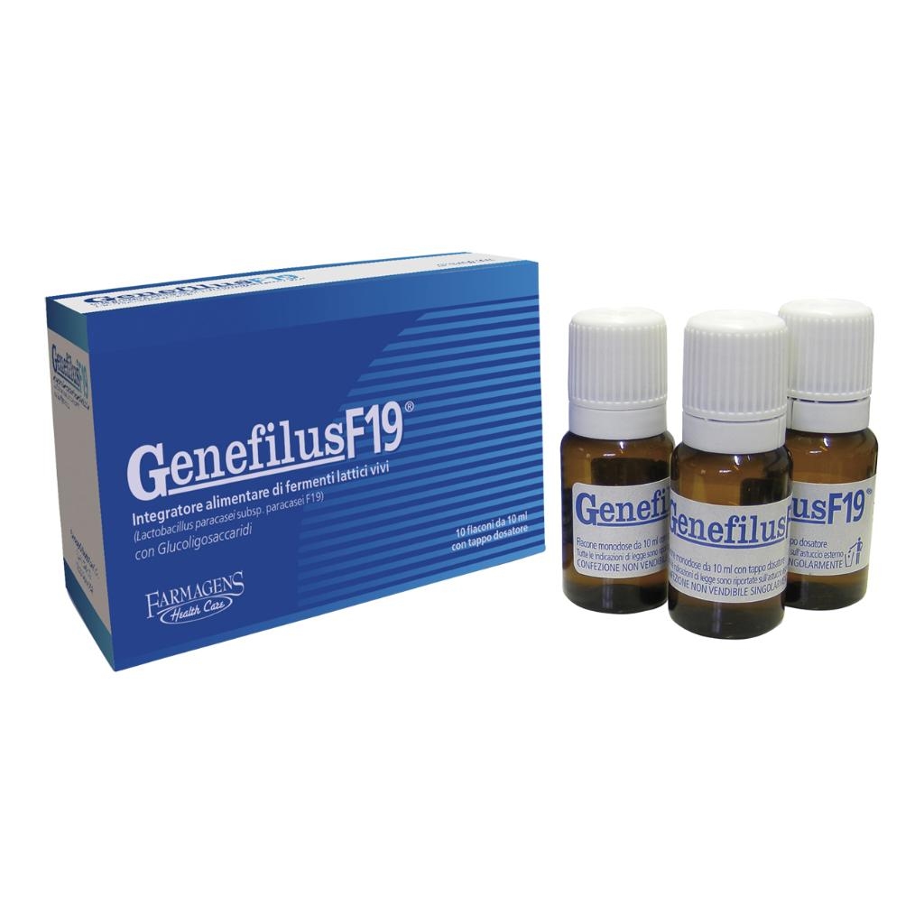 GENEFILUS F19 10 FLACONI DA 10 ML