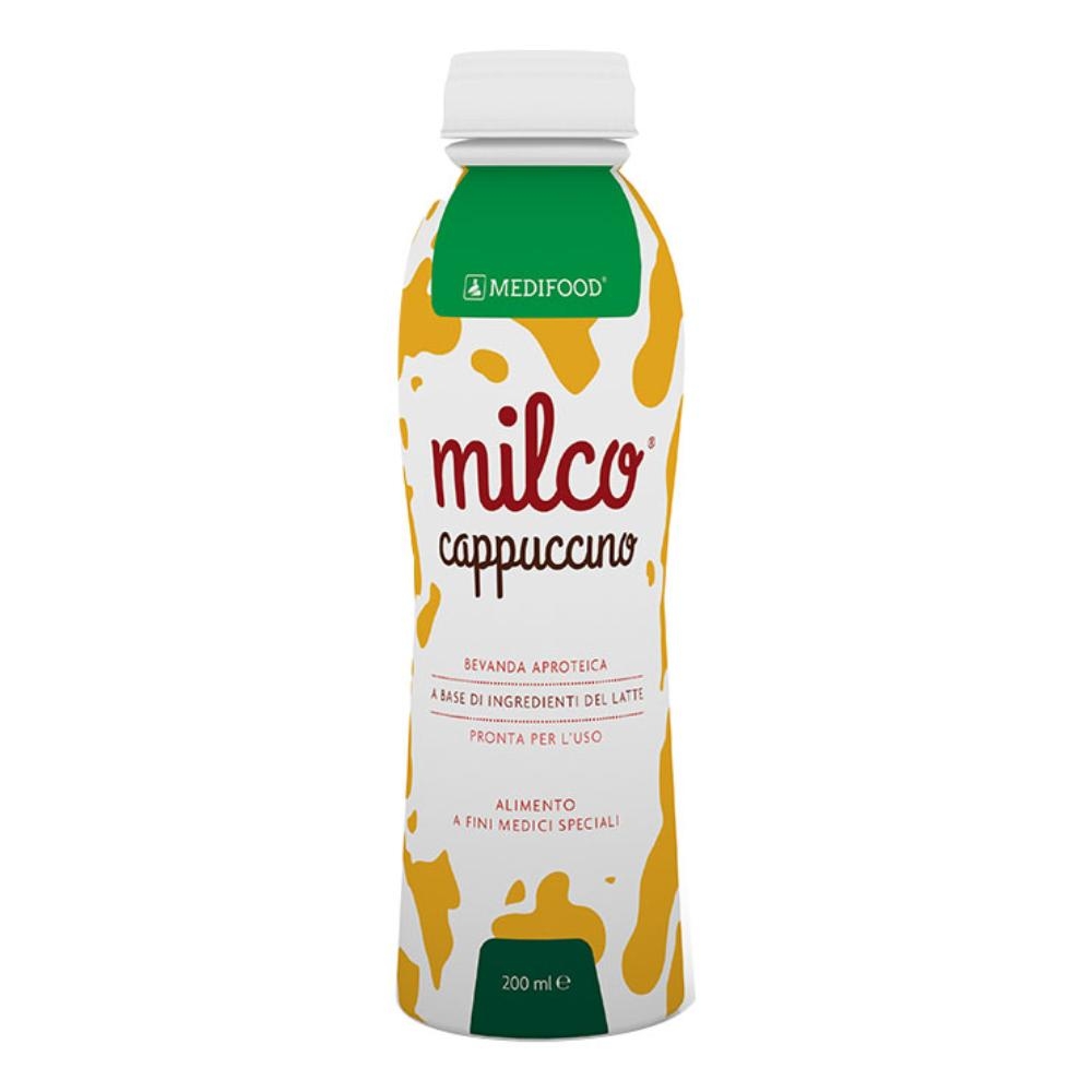 MEDIFOOD MILCO BEVANDA APROTEICA CAPPUCCINO 6 X 200 ML