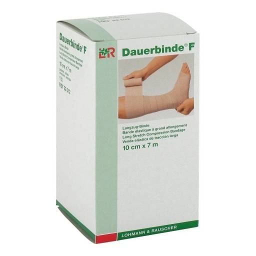 BENDA ELASTICA DAUERBINDE F ALTA ESTENSIBILITA' COMPRESSIONE LEGGERA 10X700CM 1 PEZZO
