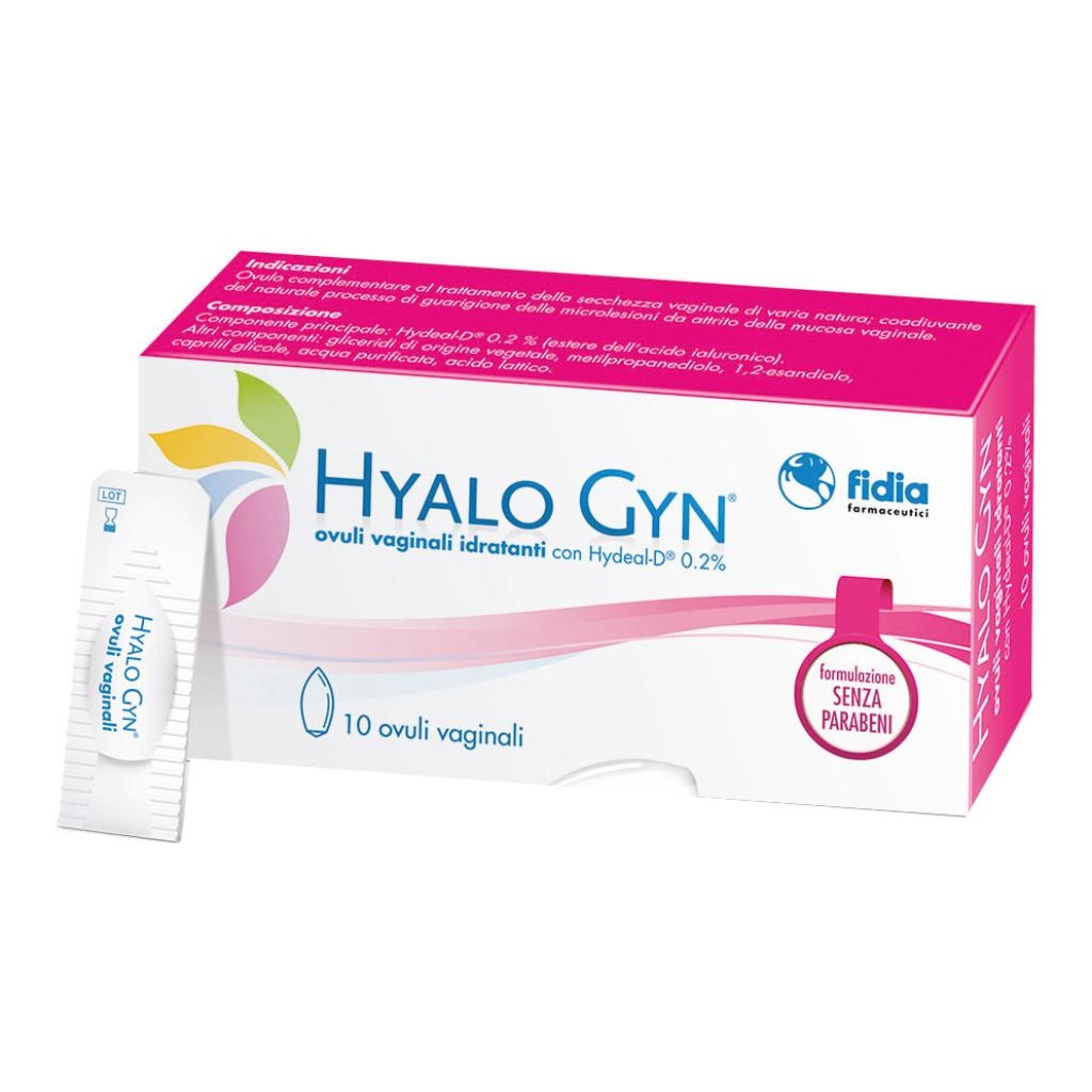 HYALO GYN OVULI VAGINALI 10 OVULI
