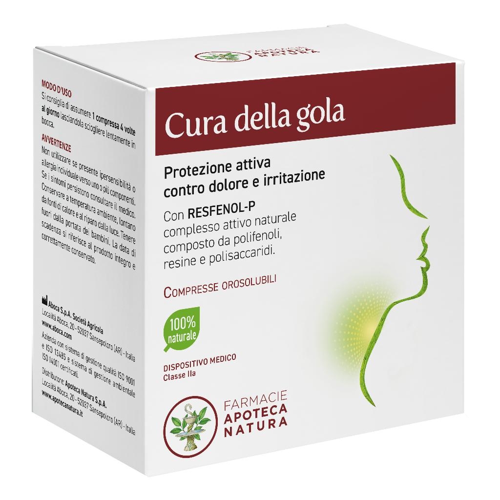 CURA DELLA GOLA 20 COMPRESSE
