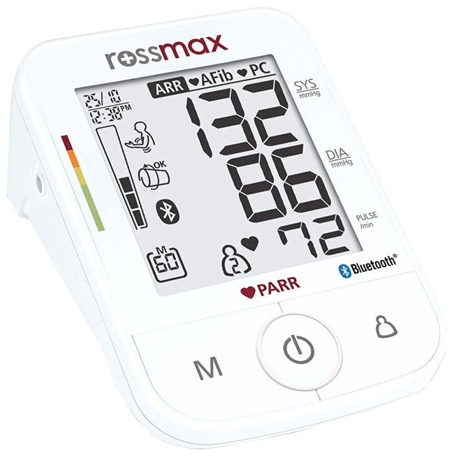 MISURATORE DI PRESSIONE ROSSMAX PARR X5 BLUETOOTH