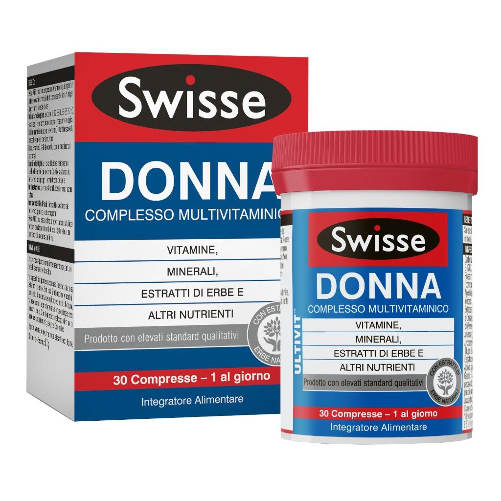 SWISSE MULTIVITAMINICO DONNA 30 COMPRESSE