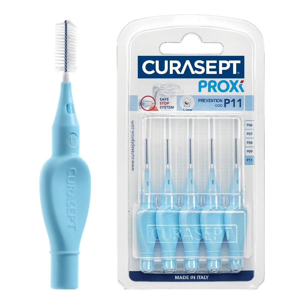 CURASEPT PROXI P11 AZZURRO/LIGHT BLUE 5 PEZZI