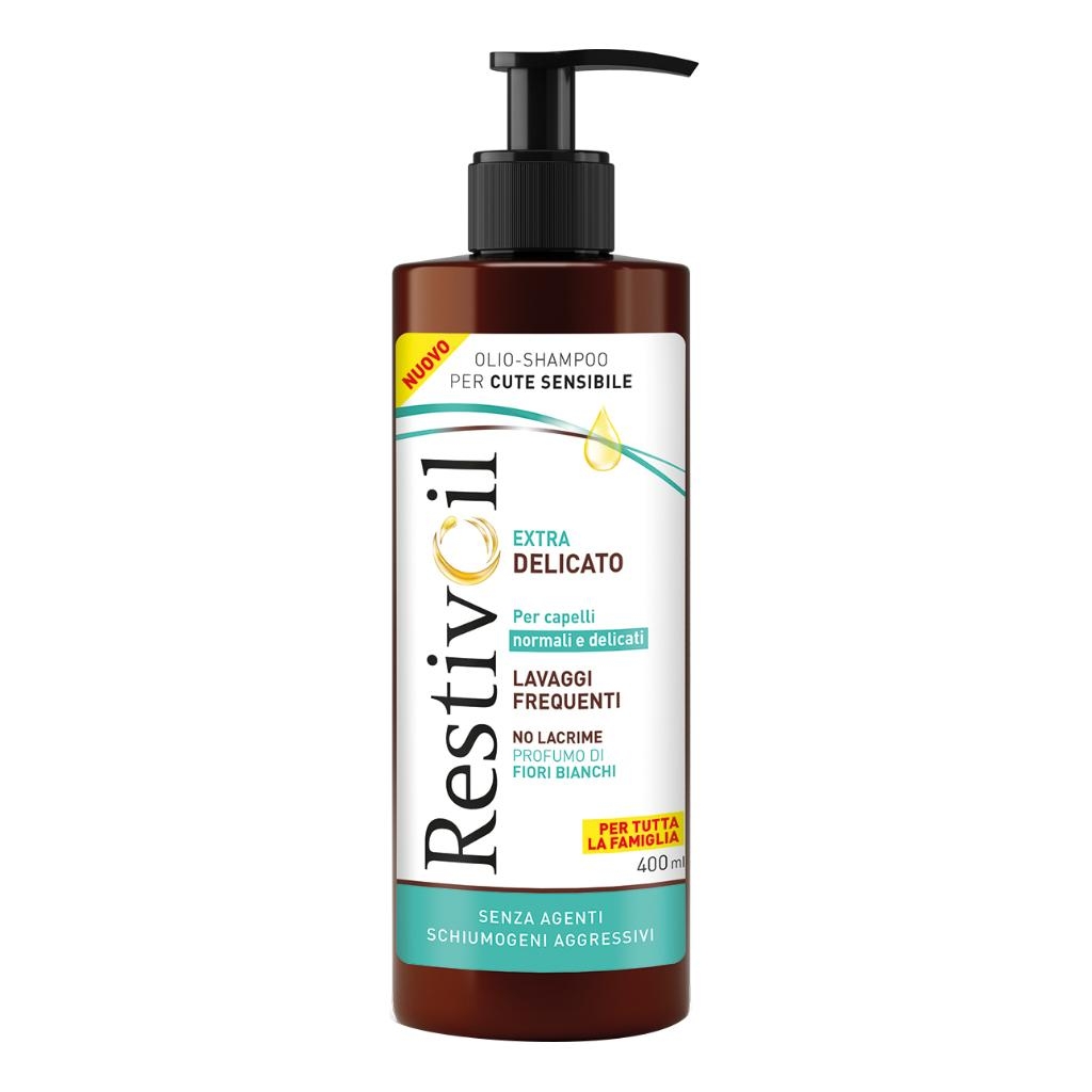 RESTIVOIL EXTRA DELICATO OLIO SHAMPOO PER CUTE SENSIBILE 400 ML