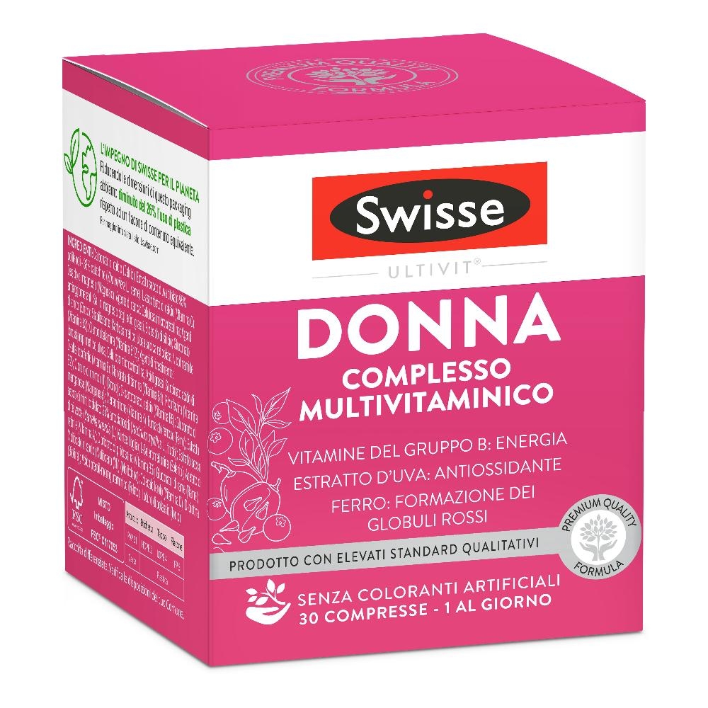 SWISSE DONNA 65+ COMPLESSO MULTIVITAMINICO 30 COMPRESSE