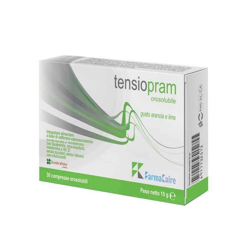 TENSIOPRAM OROSOLUBILE 30 COMPRESSE MASTICABILI GUSTO ARANCIA E LIME