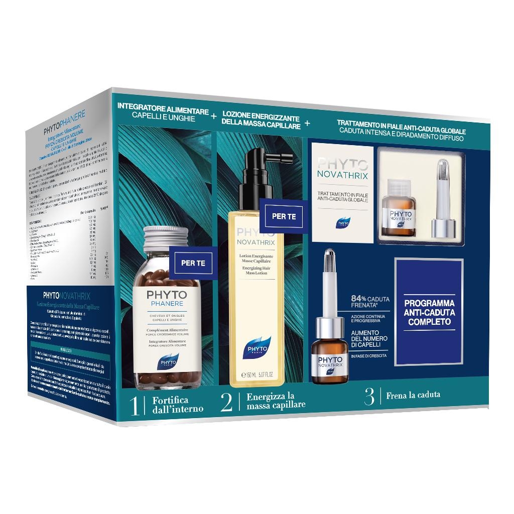 PHYTONOVATHRIX SISTEMA 2020 90 CAPSULE + 12 FIALE 3,5 ML + LOZIONE 150 ML