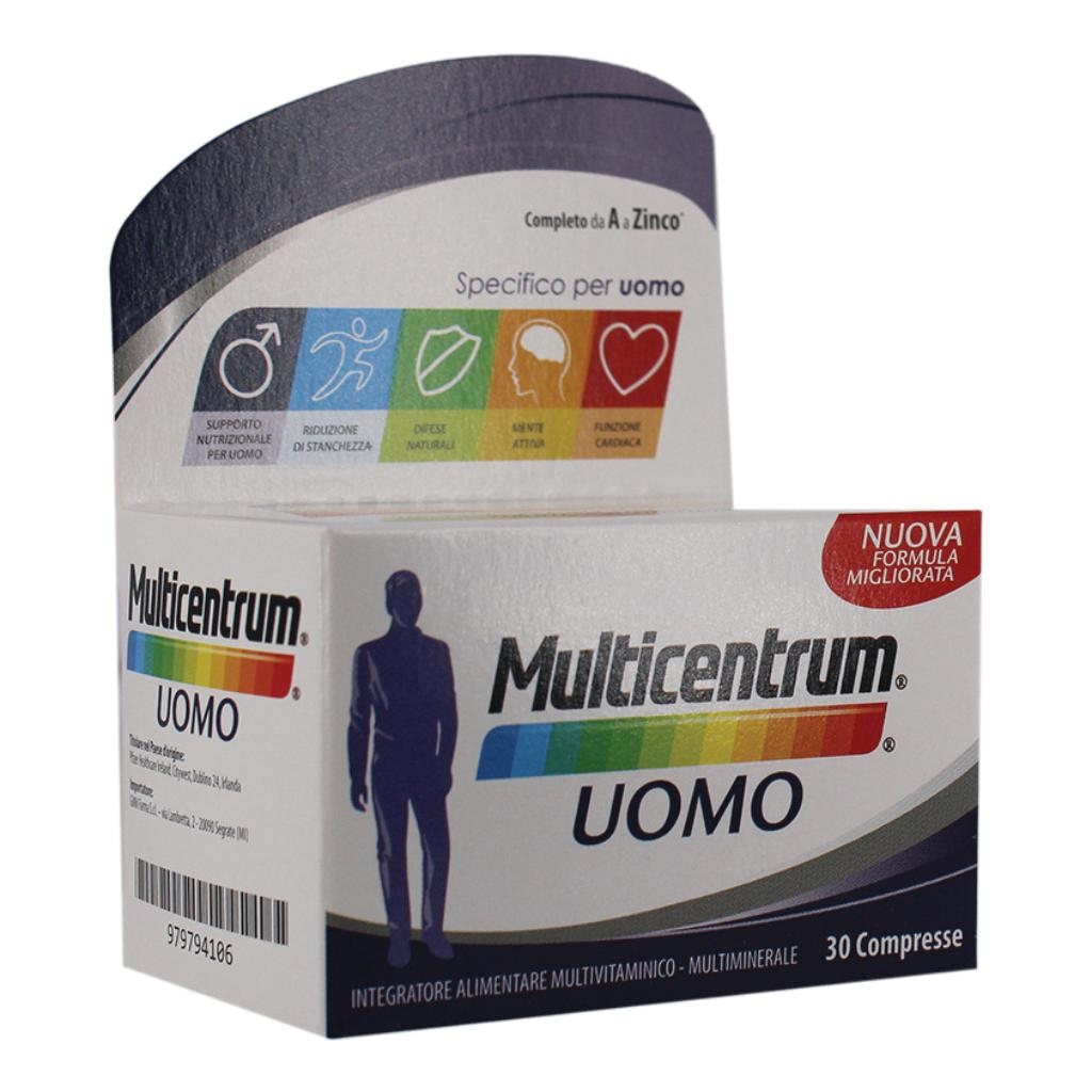 MULTICENTRUM UOMO 30 COMPRESSE