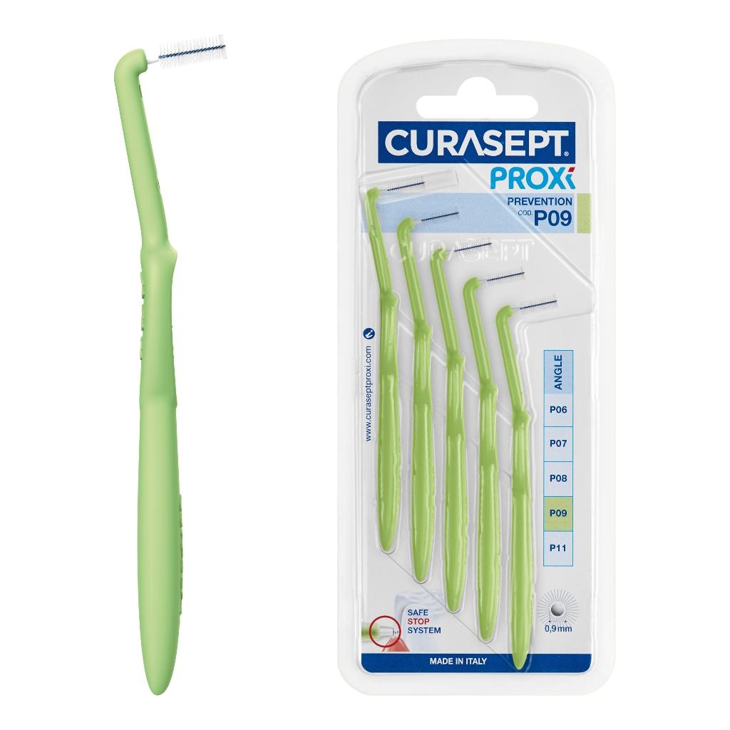 CURASEPT PROXI ANGLE P09 VERDE CHIARO/LIGHT GREEN 5 PEZZI