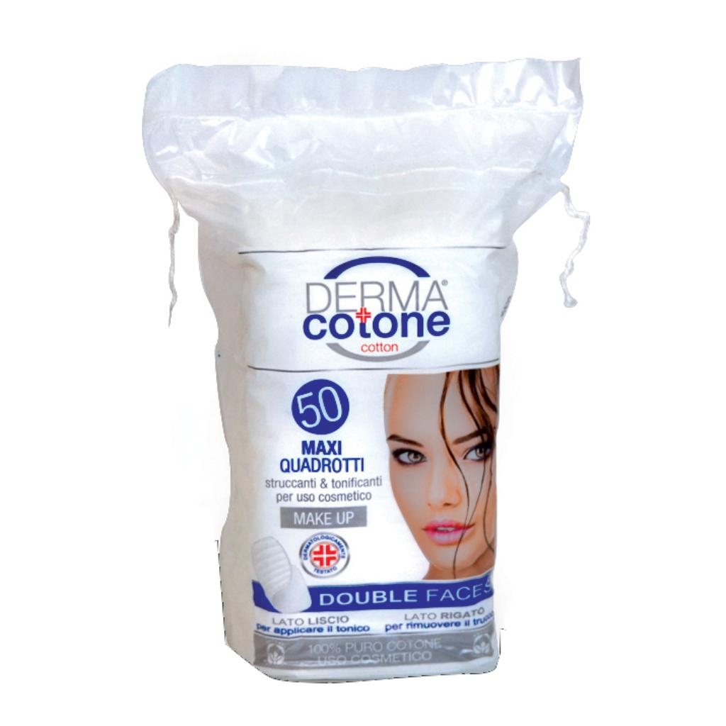 DERMACOTONE QUADROTTI MAXI 50 PEZZI