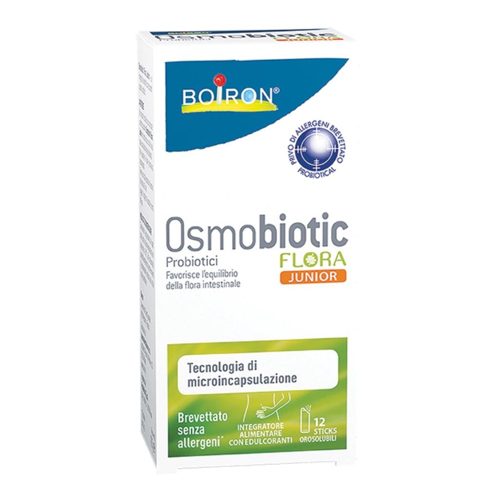 OSMOBIOTIC FLORA JUNIOR 12 STICKS OROSOLUBILI