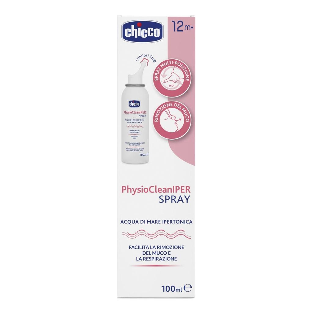 CHICCO PHYSIOCLEAN SOLUZIONE IPERTONICA SPRAY 100 ML