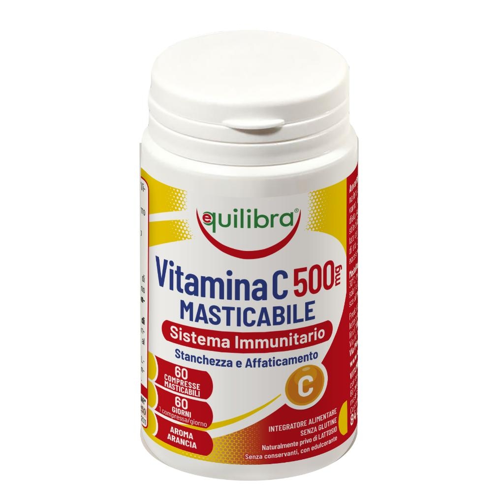 VITAMINA C 500MG MASTICABILE SISTEMA IMMUNITARIO 60 COMPRESSE