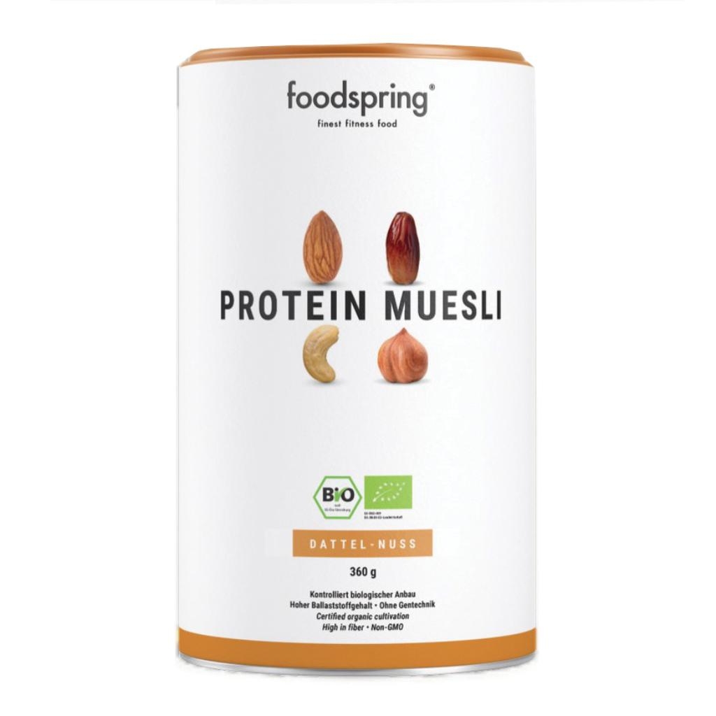 BIO PROTEIN MUESLI DATTERI E NOCI 360 G