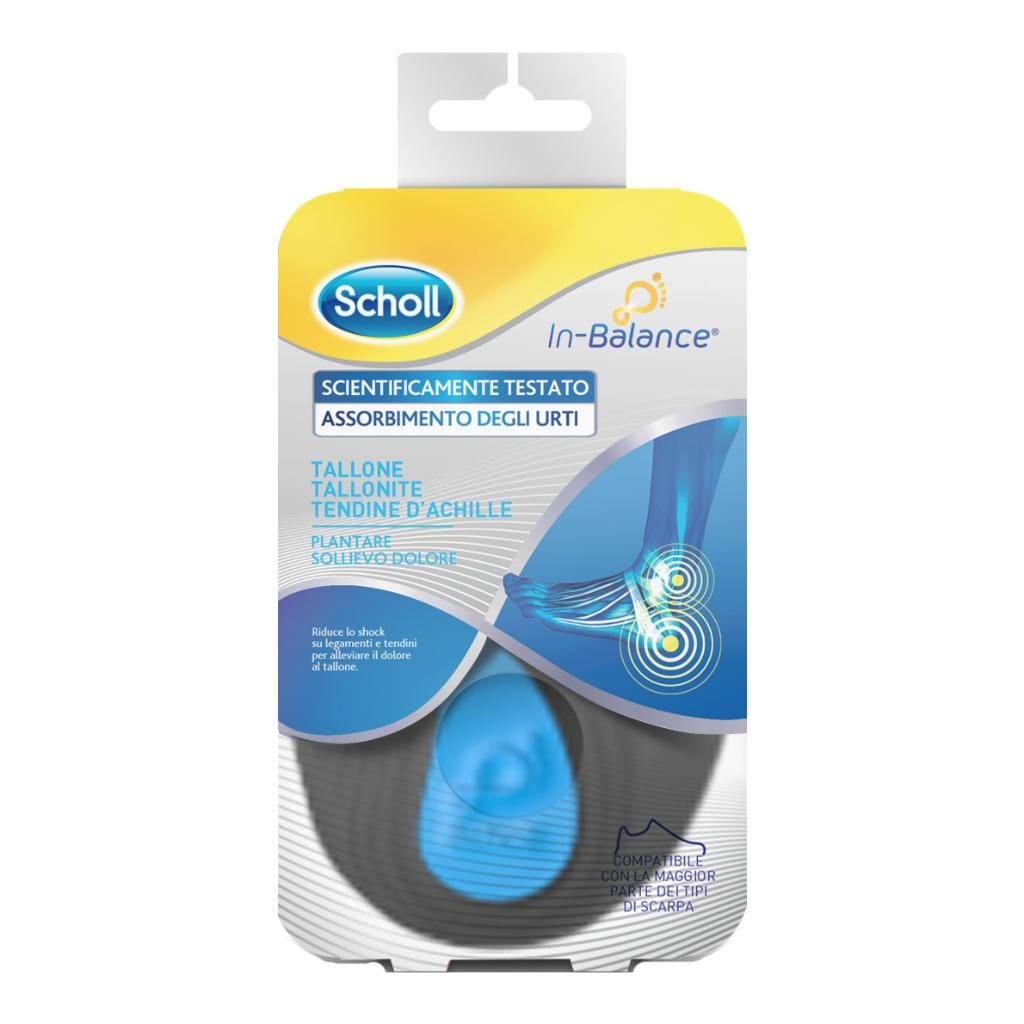 SCHOLL PLANTARE TALLONE S 2 PEZZI
