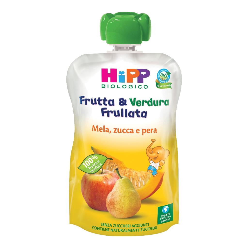 HIPP BIO FRUTTA & VERDURA MELA PERA ZUCCA 90 G