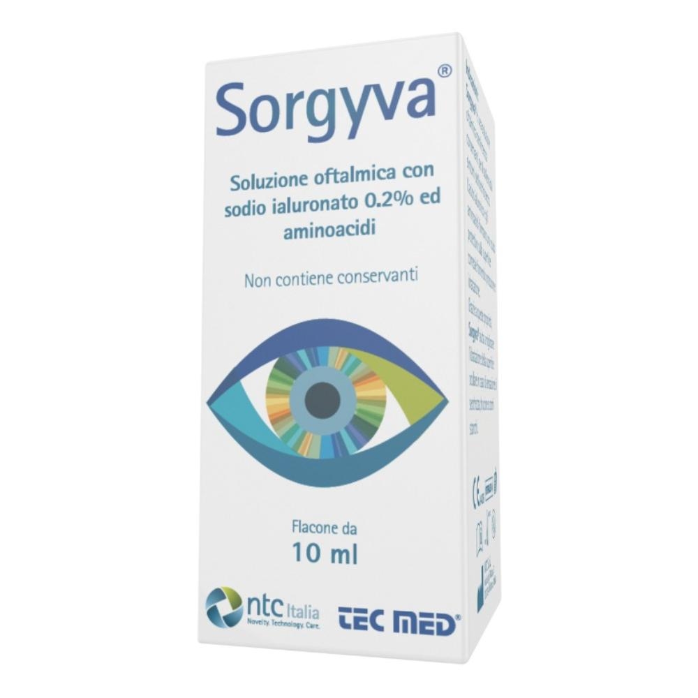 SORGYVA SOLUZIONE OFTALMICA CON HA 0,2% E AMMINOACIDI 10 ML