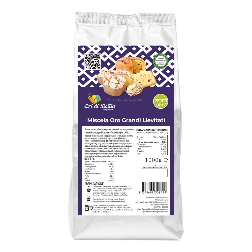 ORI DI SICILIA MIX ORO GRANDI LIEVITATI 1 KG